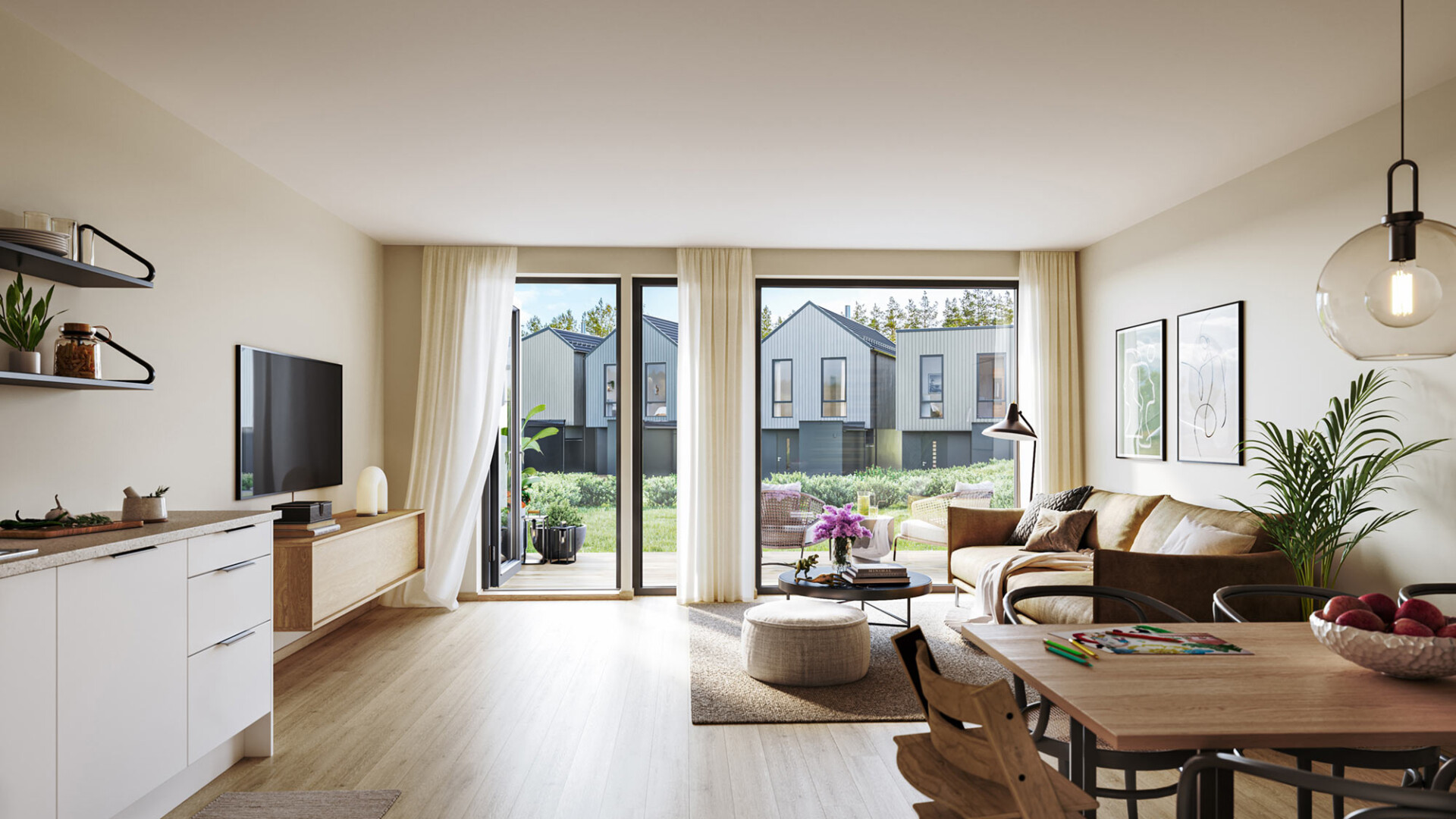 Eneboliger med parkering i parkeringsannlegg - Felt A